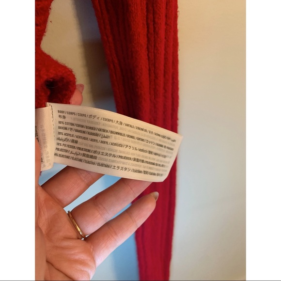 Hollister faux wrap ribbed knit sweater - Picture 6 of 8